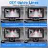 Wireless Backup Camera for Car6 LED 5'' AHD 1080P Back up Camera for Cars with Monitor Waterproof License Plate Reverse Camera for Truck Trailer RV Pickup DIY Guide Lines view 4