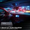 7-Band Car Audio Equalizer, Car Audio Graphic Equalizer, Car Equalizer with Front Rear and Subwoofer Outputs, Adjustable 7 Bands EQ Car Amplifier, 7.3 x 4.3 x1.2 Inch view 3