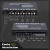 7-Band Car Audio Equalizer, Car Audio Graphic Equalizer, Car Equalizer with Front Rear and Subwoofer Outputs, Adjustable 7 Bands EQ Car Amplifier, 7.3 x 4.3 x1.2 Inch view 4