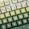 133 Keys PBT Keycaps XDA Profile DyeSub Personalized Light Green Keycap ForMX Switches Mechanical Keyboard XDA Keycaps Keycap Computer Accessories Keyboard And Mouse Accessories Plastic Keycaps Brown view 4