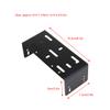flexman Radio Mounting Bracket, Portable Durable Solid Two Way Radio Walkie Talkie Brackets Bracket for TK7160 TK7160H TK8160 TK6110 TM271A TM481 view 4