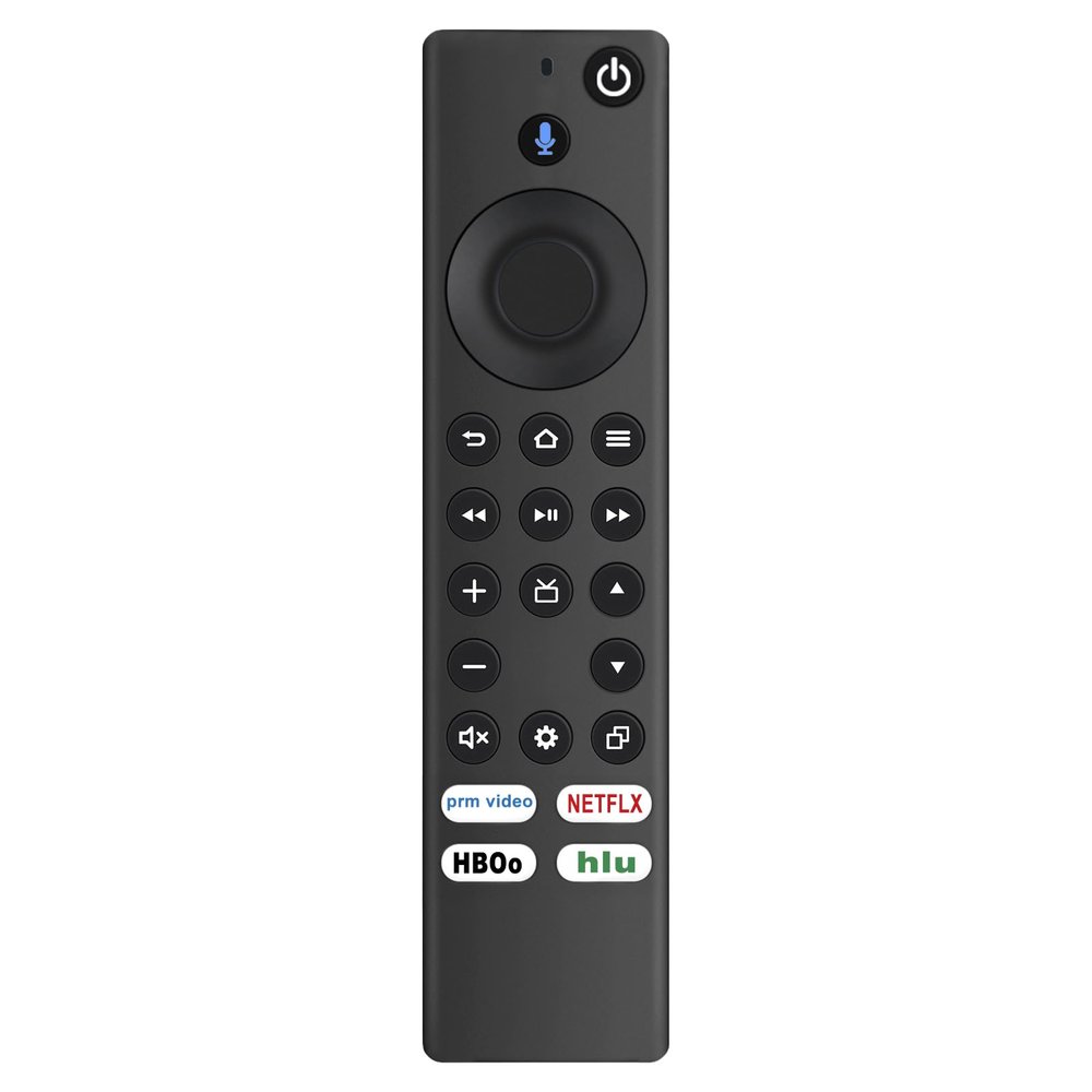 AIDITIYMI CT-RC1US-21 NS-RCFNA-21 Voice Search Remote Replacement Compatible with Toshiba Insignia UHD Smart TV NS-55DF710NA21 NS-43DF710NA21 55LF621U21 43LF621U21 TF-32A710U21 65LF711U20 50LF621U21