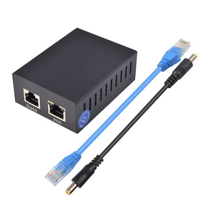 Acinkeety 10/100/1000Mbps 12V/5A POE Injector Power Splitter for Camera POE Adapter Module Accessories IEEE802.3af/at/bt Poe Splitter 12v