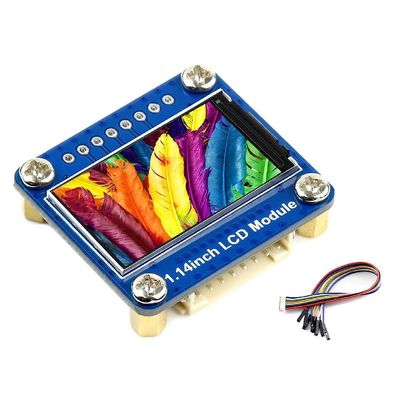 1.14" LCD Modules Colorful IPS Display With 240x135 Resolution ST7789 Drive Compatible WithRaspberryPi STM32SPI 1.14" LCD Modules Colorful IPS Display With 240x135 Resolution ST7789 Drive Compatible