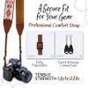 Art Tribute Camera Strap For Photographers Padded Universal Fit Neck Shoulder & Crossbody Strap Quick Release For DSLR/SLR/Mirrorless Canon Nikon Sony Olympus Compatible Great Gift for Photographers view 4