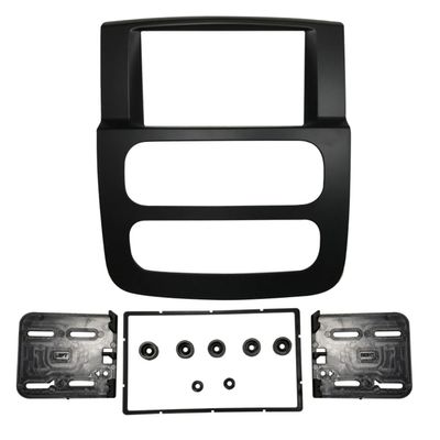 EUPLI Car Radio Fascia for Dodge Ram 1500 2500 3500 2002-2005 Stereo Panel Dash Mount Installation Trim Frame Dashboard Double Din