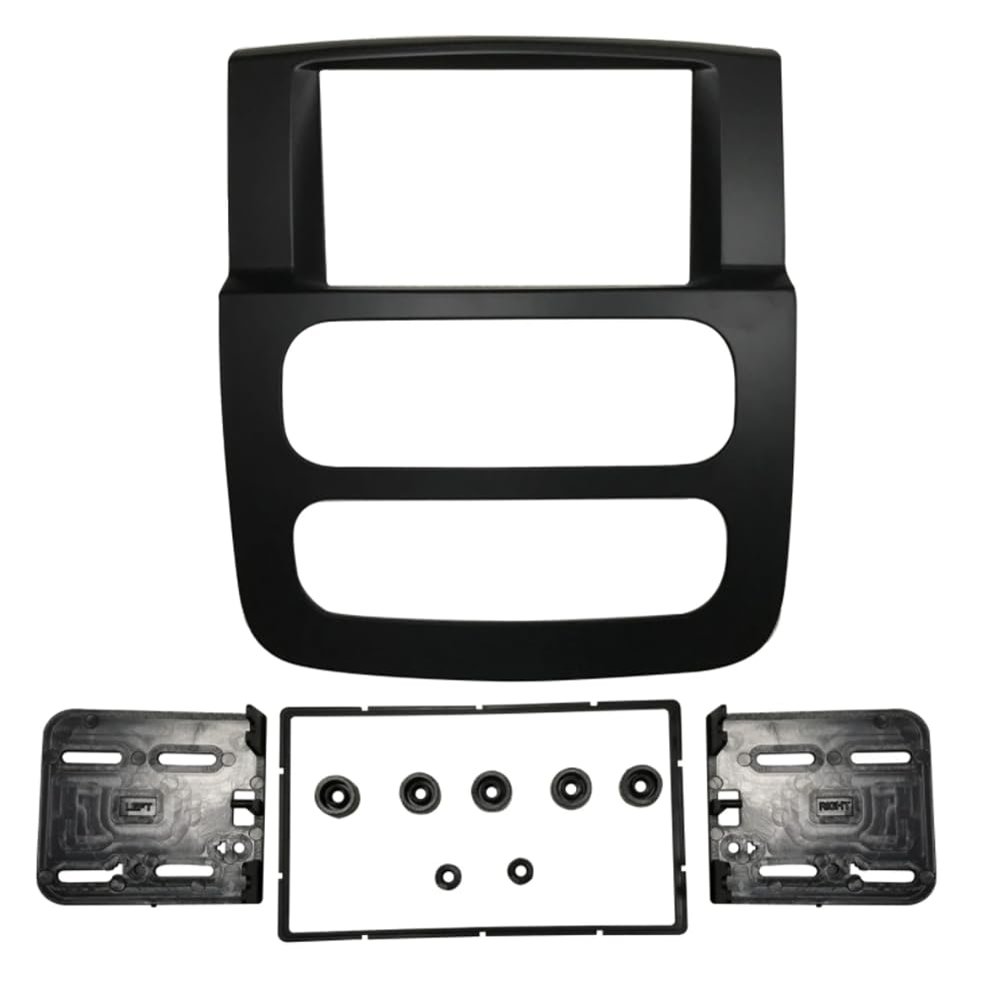 EUPLI Car Radio Fascia for Dodge Ram 1500 2500 3500 2002-2005 Stereo Panel Dash Mount Installation Trim Frame Dashboard Double Din