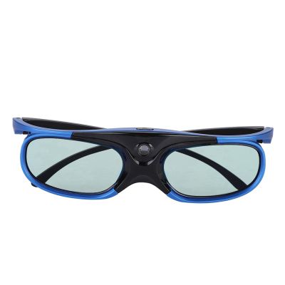 flexman 178 Wide Viewing Angle 3D Glasses, Durable Universal Active Shutter Type DLP Link 3D Projector 3D Glasses HD Lens Working 55 Hours Support 1080P High Definition