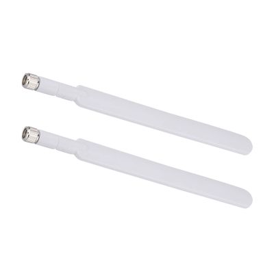 flexman 2PCS TD-LTE FDD-LTE 4G Router Antenna, Gain 5dbi SMA Folded Full Band Antenna, Receive Signals for B310s/B593s/B315/E5186s CPE Routers
