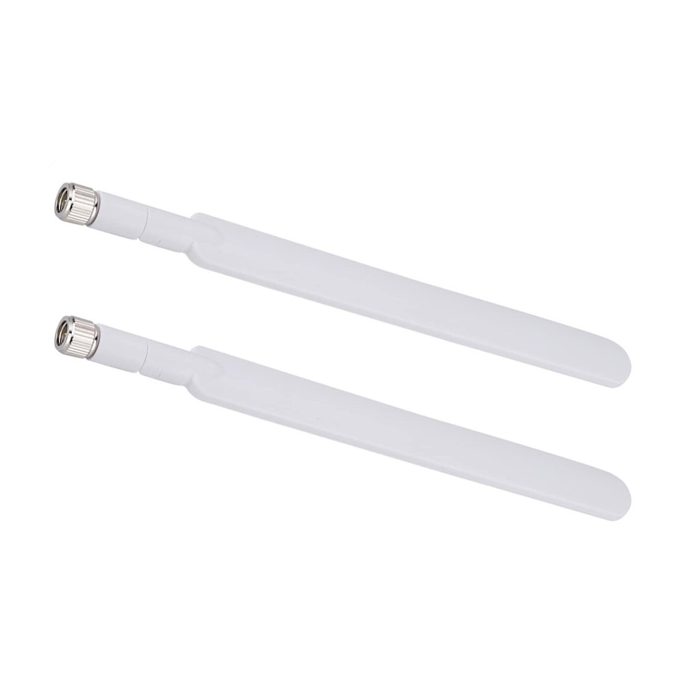 flexman 2PCS TD-LTE FDD-LTE 4G Router Antenna, Gain 5dbi SMA Folded Full Band Antenna, Receive Signals for B310s/B593s/B315/E5186s CPE Routers