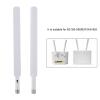 flexman 2PCS TD-LTE FDD-LTE 4G Router Antenna, Gain 5dbi SMA Folded Full Band Antenna, Receive Signals for B310s/B593s/B315/E5186s CPE Routers view 3