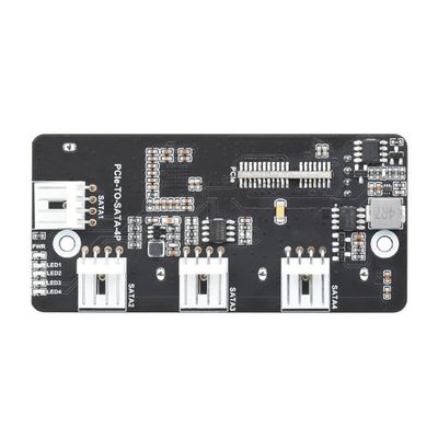 Acinkeety for RaspberryPi CM4 Expansion Board PCIe to PCIE to Four-Way SATA3.0 Card 6Gbps High-Speed Adapter Card Expansion Board