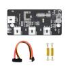 Acinkeety for RaspberryPi CM4 Expansion Board PCIe to PCIE to Four-Way SATA3.0 Card 6Gbps High-Speed Adapter Card Expansion Board view 4