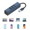Acinkeety USB Splitter Expander Including 1x USB3.0 &3X USB2.0 Interfaces for Laptop PC Computer USB Hub Multi-Interface Expansion Keyborads view 3