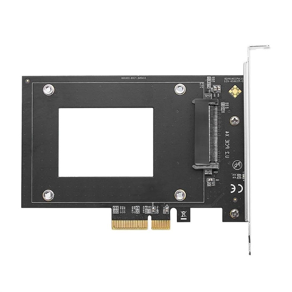 Acinkeety U.2 to PCIe Adapter PCI Express X16 to U.2 SFF-8639 NVMe SSD Expansion Card PCIE Hard Drive Adapter PCI E to U.2