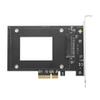 Acinkeety U.2 to PCIe Adapter PCI Express X16 to U.2 SFF-8639 NVMe SSD Expansion Card PCIE Hard Drive Adapter PCI E to U.2 view 1