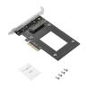 Acinkeety U.2 to PCIe Adapter PCI Express X16 to U.2 SFF-8639 NVMe SSD Expansion Card PCIE Hard Drive Adapter PCI E to U.2 view 4
