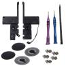 1Pair Left Right Speaker Screws Foot Pads Set for 15" A1398 Internal Speakers 2012-2015 MC975 MC976 ME664 ME665 A1398 Left +Right Speakers Back Cover Screw+ Feet Foot Rubber Pad Kit for Book view 1