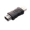 Acinkeety Female FireWire 6-pin 1394 to Male USB2.0 Adapter for Video Cameras Printers Scanners Plug and Use No Driver Needed 6pin USB Male to 1394 Female Converter view 2
