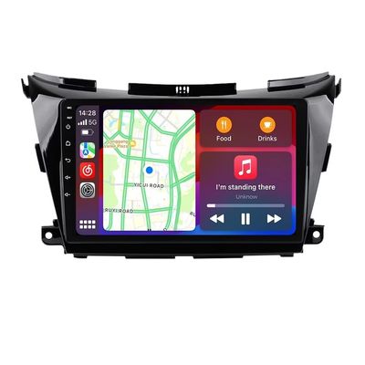 Stereo for Nissan Murano 2014-2020, Biorunn 10.1 Inch GPS Radio Wireless Car-Play Android Auto Upgrade Dash Kit IPS Navi RDS Head Unit 2GB RAM 32GB ROM