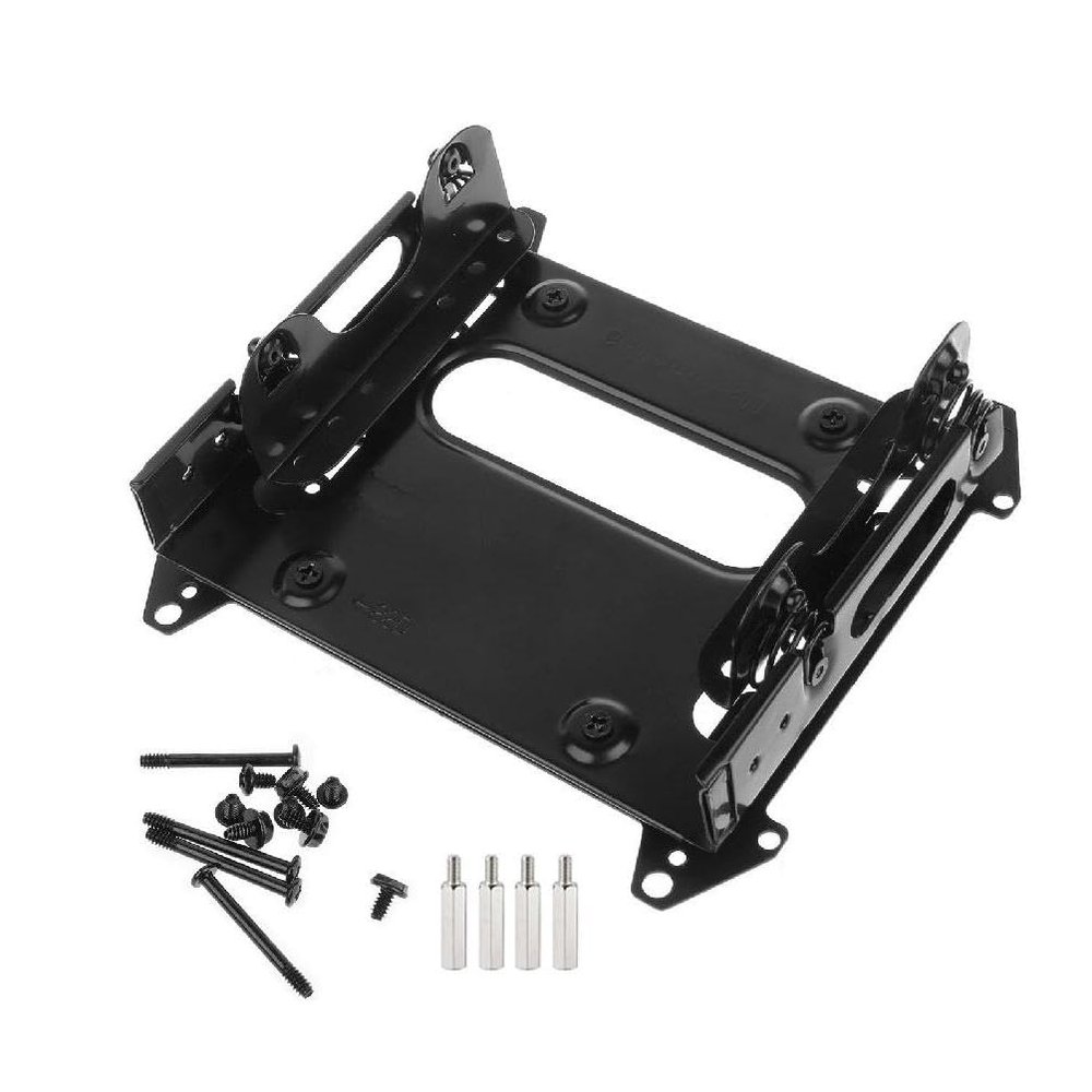 Acinkeety 12cm Fan Hard Drive Bracket SSD 3.5 Inch Hard Drive Bracket Extended Multi-Layer Stacking Bracket Hard Disk Drive Mounting Bracket