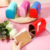 Hicarer 8 Pcs 5'' x 3'' Valentine Tinplate Mailbox Toy Small Decorative Mailbox Mini Tin Postbox DIY Crafts for Valentine Party Favor Greeting Cards Exchange Gifts Classroom Prize Supply view 4