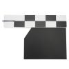 Professional Film Director Board for Filmmaking and Photography, Professional Movie Scene Clapboard Premium Density Board Movie Scene Clapboard with Built in Magnet(Black) view 1
