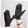 IMIKEYA 9pairs Elastic Spandex Gloves for Jewelry Inspection Breathable Performance Gloves Comfortable Etiquette Black for Art Handling and Electronics view 2