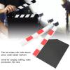Professional Film Director Board for Filmmaking and Photography, Professional Movie Scene Clapboard Premium Density Board Movie Scene Clapboard with Built in Magnet(red) view 2