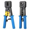 RJ45 Crimper Hand Network Tools Pliers RJ12 cat5 cat6 8p8c Cable Stripper Pressing clamp Tongs Clip Multi Function view 2