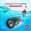 Pyle Underwater Fishing Camera, 7 Inch LCD and Upgraded HD Lens for Ice Lake Boat Kayak Fishing, Waterproof Fishing Camera with Infrared Night Vision Light, Portable Beginner Fish Finder view 2