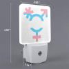 Qauirfe Transgender Symbol Pride Flag LGBT Night Light Set of 2 Home Decor view 2