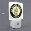 Qauirfe Command Sergeant Major Veteran Night Light Set of 2 Home Decor view 2