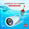 Pyle Underwater Fishing Camera, Live Scope Deeper Fishing Line Fish Finder, Go Fish Ice Depth Video Camera for Boats, 7'' Portable LCD Monitor, IP68 Water-Resistant, Includes Carrying Case view 2