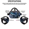 MightySkins Carbon Fiber Skin Compatible with HTC Vive Flow - Sakura Pink | Protective, Durable Textured Carbon Fiber Finish | Easy to Apply view 2