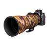 easyCover Lens Protection Camouflage Cover for Nikon Z 400mm f/4.5 VR S Brown Camouflage view 1