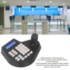 3D PTZ Camera Controller, PTZ Camera Keyboard RS485 PTZ Joystick Controller LCD Display Control Device for Safety Monitor (US Plug) view 3