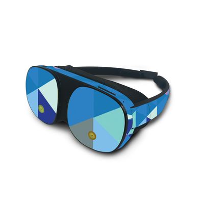 MightySkins Skin Compatible with HTC Vive Flow - Purple Kaleidoscope | Protective, Durable, and Unique Vinyl Decal wrap Cover | Easy to Apply