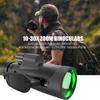 Monoculars 10-30X50 Zoom High Powered Waterproof Portable Telescope BAK-4 Prism FMC Lens High Power Clear Low Light Vision Adapter Sturdy Tripod for Hunting Hiking Camping Gifts for Men view 2