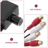ERINGOGO Car RCA Audio Regulator Bass Amp Audio Amplifier for Speakers Amplifier for Home Theater Car RCA Remote Bass Knob Adjust Copper Player view 4