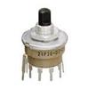 24001-03S, Rotary Switch, 36 01-1-03S, 3pos, 1deck, 1pole/Deck, SP3T, Shorting, 36 Throw, Solder Lug view 1