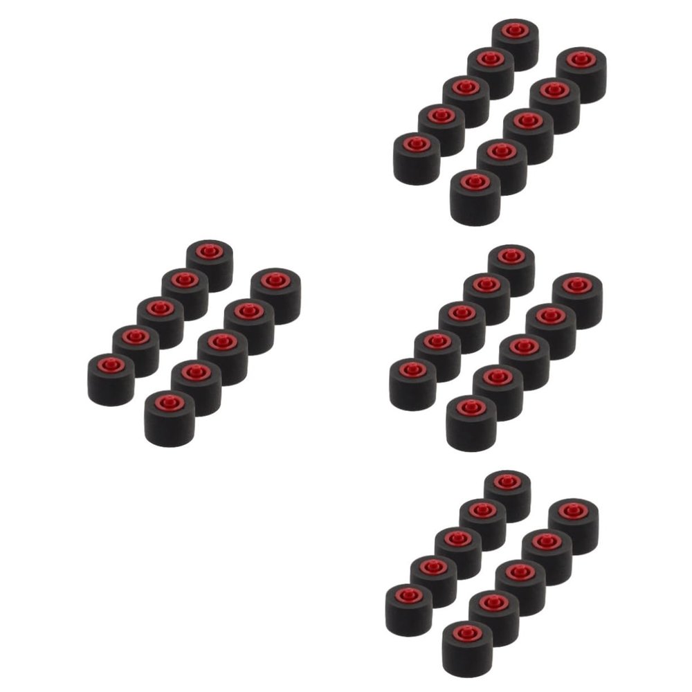 SUPVOX 40pcs Pinch Roller for Tape Stereo Player Compact Plastic Pressure Recorders Replacement for Cassette Decks Fine Craftsmanship and