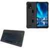 BoxWave Keyboard Compatible with Umidigi Bison 2 Pro - SlimKeys Bluetooth Keyboard - with Backlight, Portable Slim LED 7 Colors - Jet Black view 1