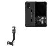 BoxWave Car Mount Compatible with Umidigi Bison 2 Pro - Rearview Mirror Car Mount, Rear View Mirror Adjustable GPS Car Mount - Jet Black view 1
