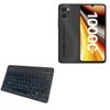 BoxWave Keyboard Compatible with Umidigi Power 7 MAX - SlimKeys Bluetooth Keyboard - with Backlight, Portable Slim LED 7 Colors - Jet Black view 1