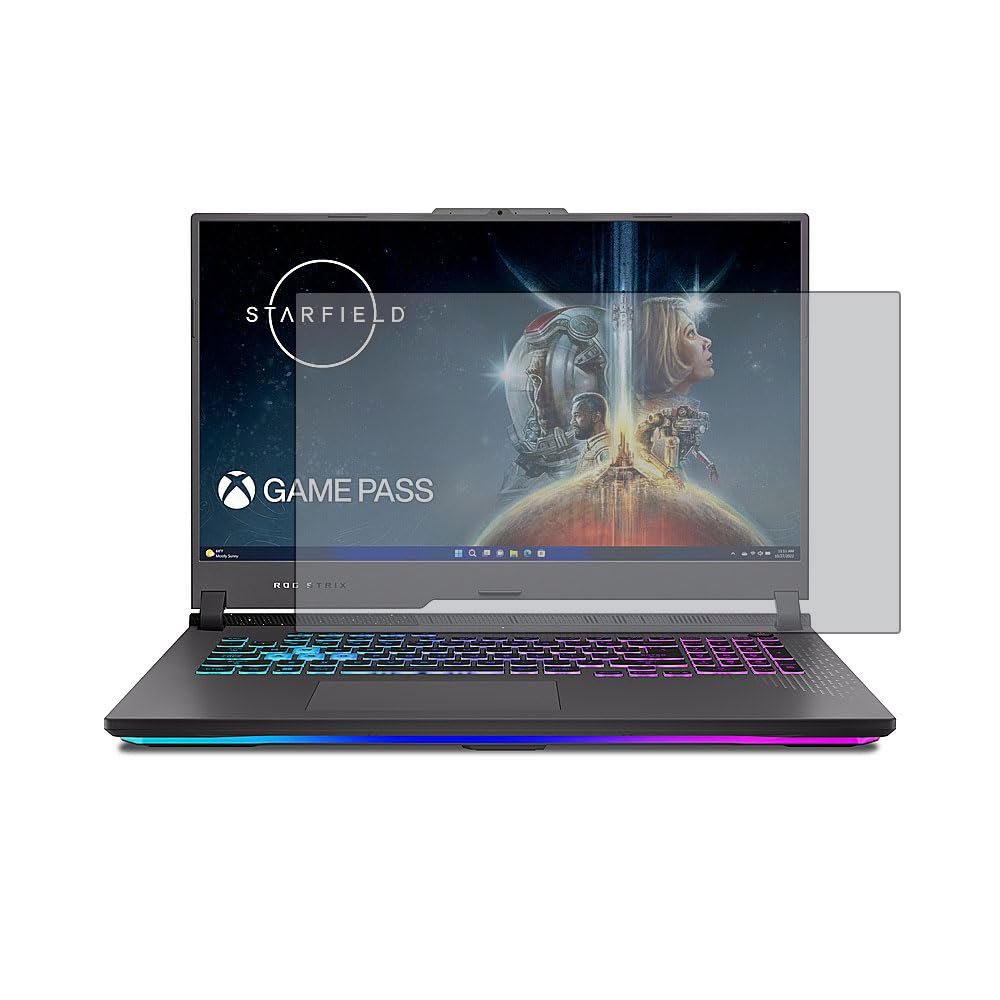 PcProfessional Screen Protector (Set of 2) Comptaible with ASUS ROG Strix G17 17.3 Gaming Laptop G713 High Clarity Anti Scratch