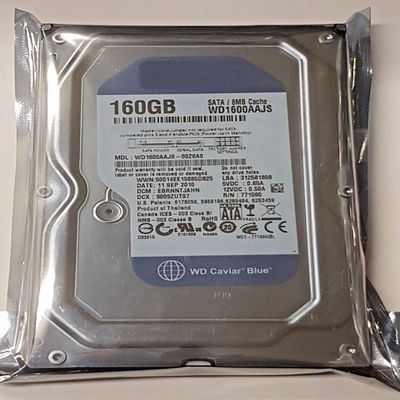 160 GB SATA WD1600AAJS-00Z0A0 7200rpm 8MB HDD 3.5 Inch Hard Drive