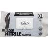 ForPro Professional Collection Disposable Nitrile Gloves, Chemical Resistant, Powder-Free, Latex-Free, Non-Sterile, Food Safe, 4 Mil, Black, X-Large, 30-Count view 1