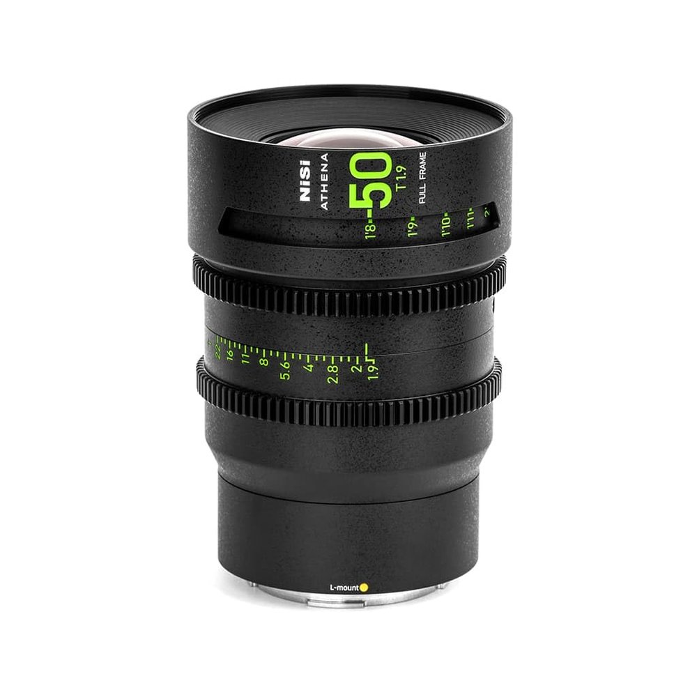 NiSi 50mm Athena Prime Full Frame Cinema Lens T1.9 (L Mount)