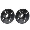 Leapiture 2PCS Treble Louderspeaker Horn Adapter Speaker Universal Treble Horn Adapter External Thread Speaker Adapter ABS for Speaker view 1